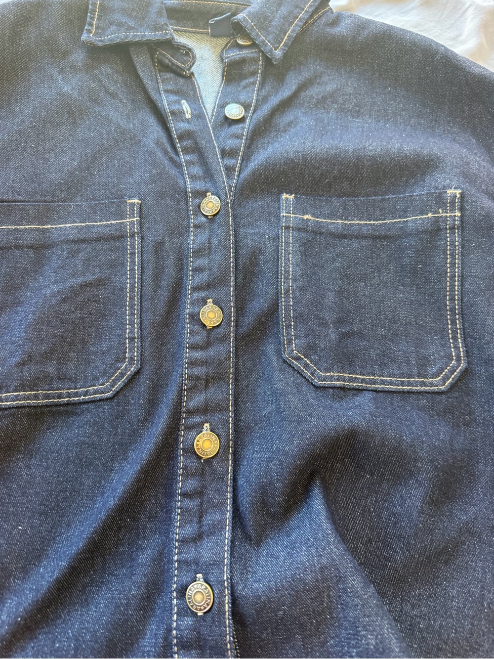 Denim Top - Picture 3 of 5